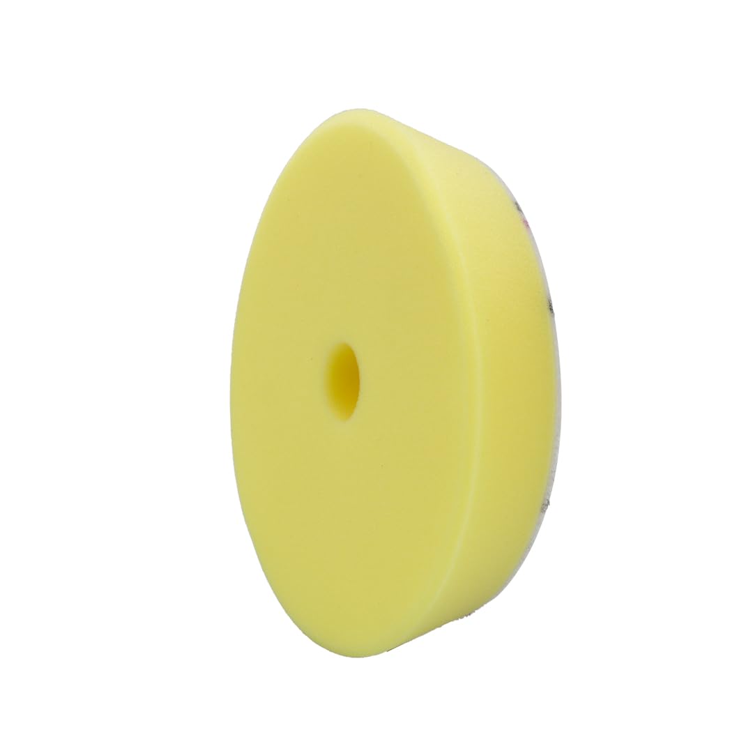 5.2" Maxshine Universal High Foam Polishing Pad with Center Hole – Removes Heavy Swirl Marks, Scratches & Oxidation – Professional Foam Pad for Car Detailing & Paint Correction