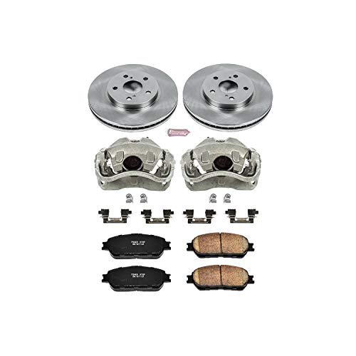 KCOE2410 Power Stop Autospecialty 1-Click OE Replacement Brake Kit with Calipers
