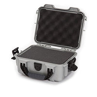 Silver Nanuk 904 Waterproof Hard Case with Foam Insert
