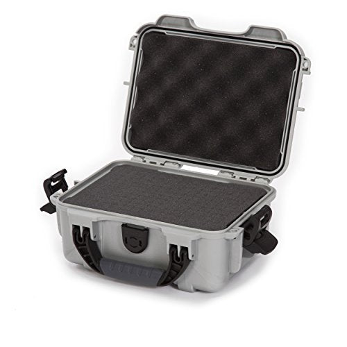 Silver Nanuk 904 Waterproof Hard Case with Foam Insert