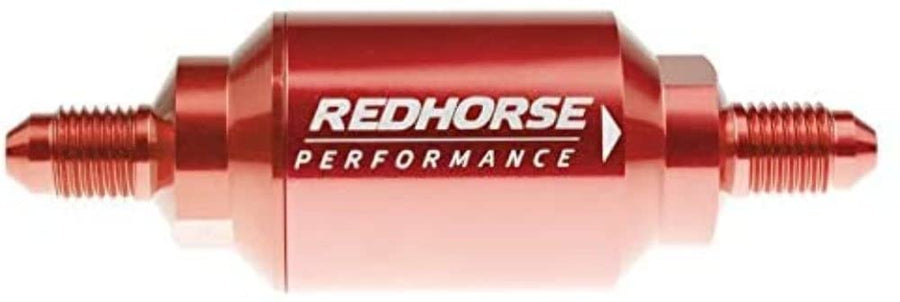 Performance Redhorse 4152-04-3 One Way Check Valve Inlet Outlet AN (Red), 1 Pack