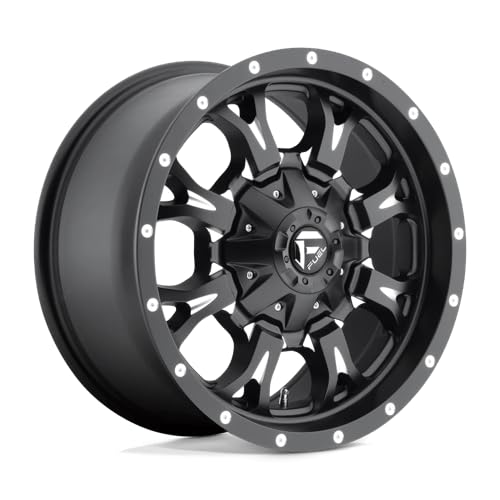 D517 1PC Fuel 20X10 5X4.5/5.0 MT-BLK-MIL -12MM - D51720002650