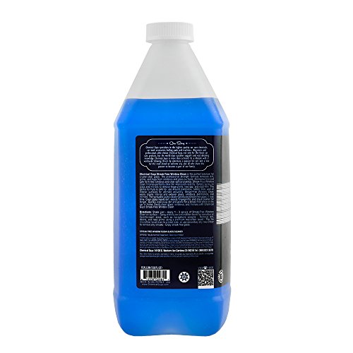 Chemical Guys CLD300 Glass & Window Cleaner Streak Free (Works on Glass, Windows, Mirrors, Navigation Screens & More; Car, Truck, SUV and Home Use), Ammonia Free & Safe on Tinted Windows, 128 fl oz
