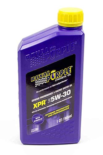 SAE 5W-30 Royal Purple (06021-6PK Synthetic Racing Motor Oil - 1 Quart, Case of 6)