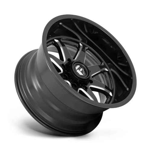 1PC Fuel D749 22X12 8X180 GL-BLK-MIL -44MM - D74922201847