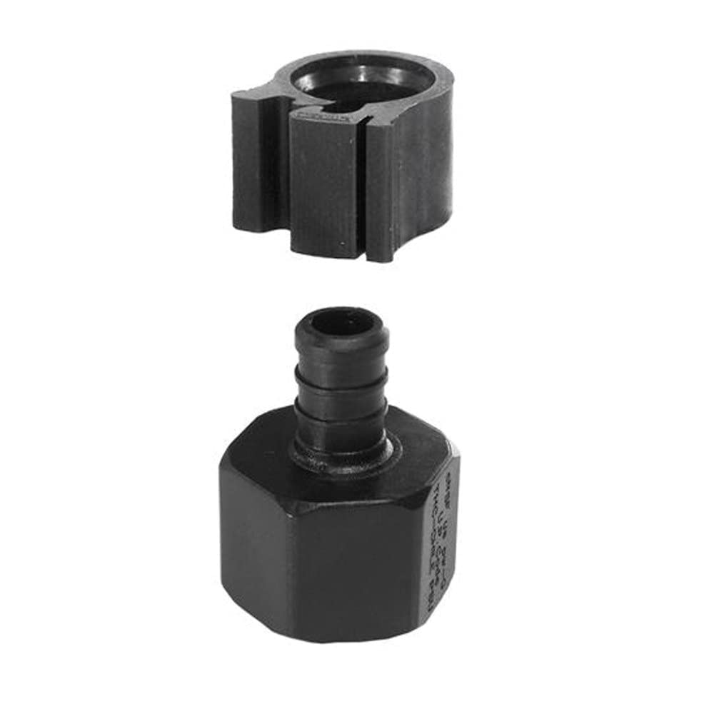 Female PEXLOCK Adapter 1/2", Black 30841
