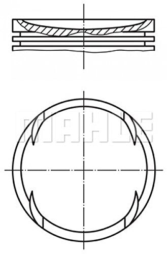 Piston Mahle - 0117700
