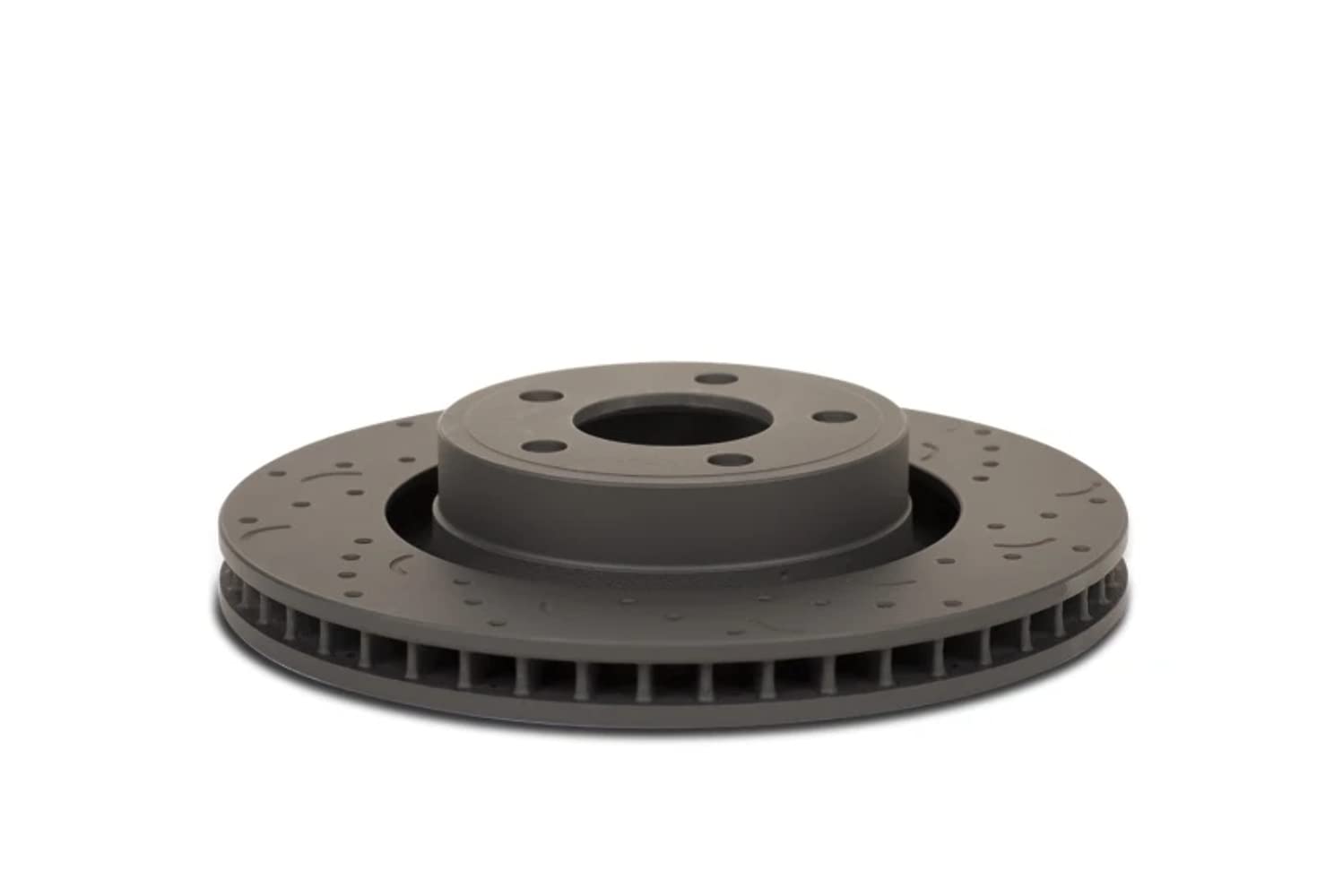 Hawk Performance Brakes Talon HTC4839 Cross-Drilled and Slotted Vented, Directional Rotor, 13.78 in. Diameter, 2.72 in. Height