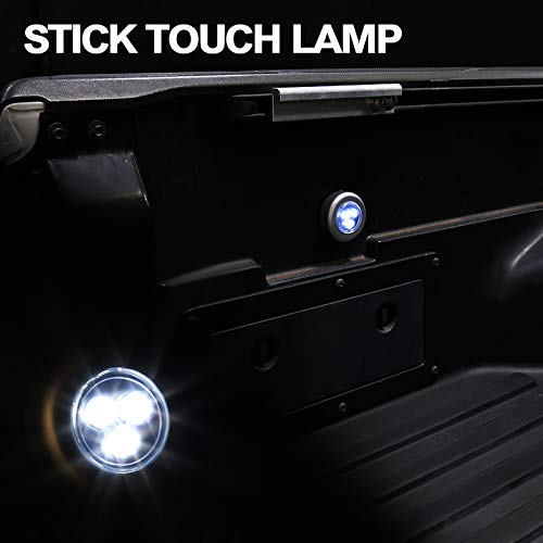 Hard Tri-Fold Tonneau Cover Spec-D Tuning Compatible with Chevy Silverado GMC Sierra 5.8' Bed 2007-2013