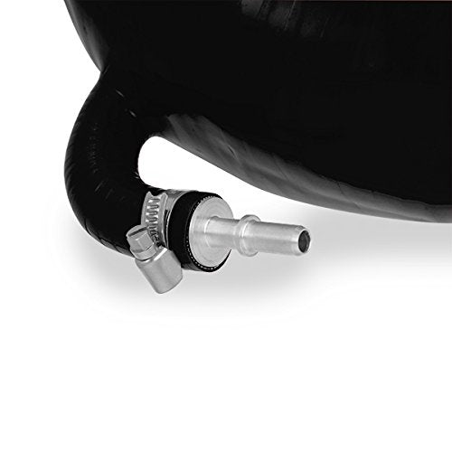 Mishimoto Silicone Induction Hose MMHOSE-MUS8-15IHBK Fits Ford Mustang GT 2015-2018 Black