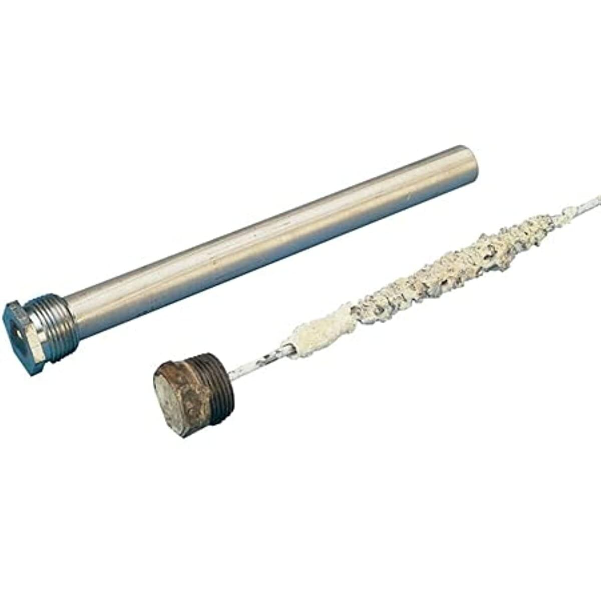 Aluminum Anode Rod SUBURBAN MFG for Water Heaters, Extends the Life of Your Hot Water Tank, Easy Install (233516)