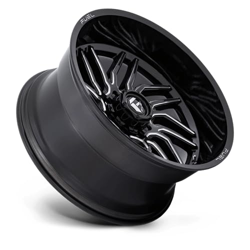 D807 HURRICANE FUEL OFF-ROAD 24X12, 8X170, 4.77, 44mm GLOSS BLACK MILLED - D80724201747
