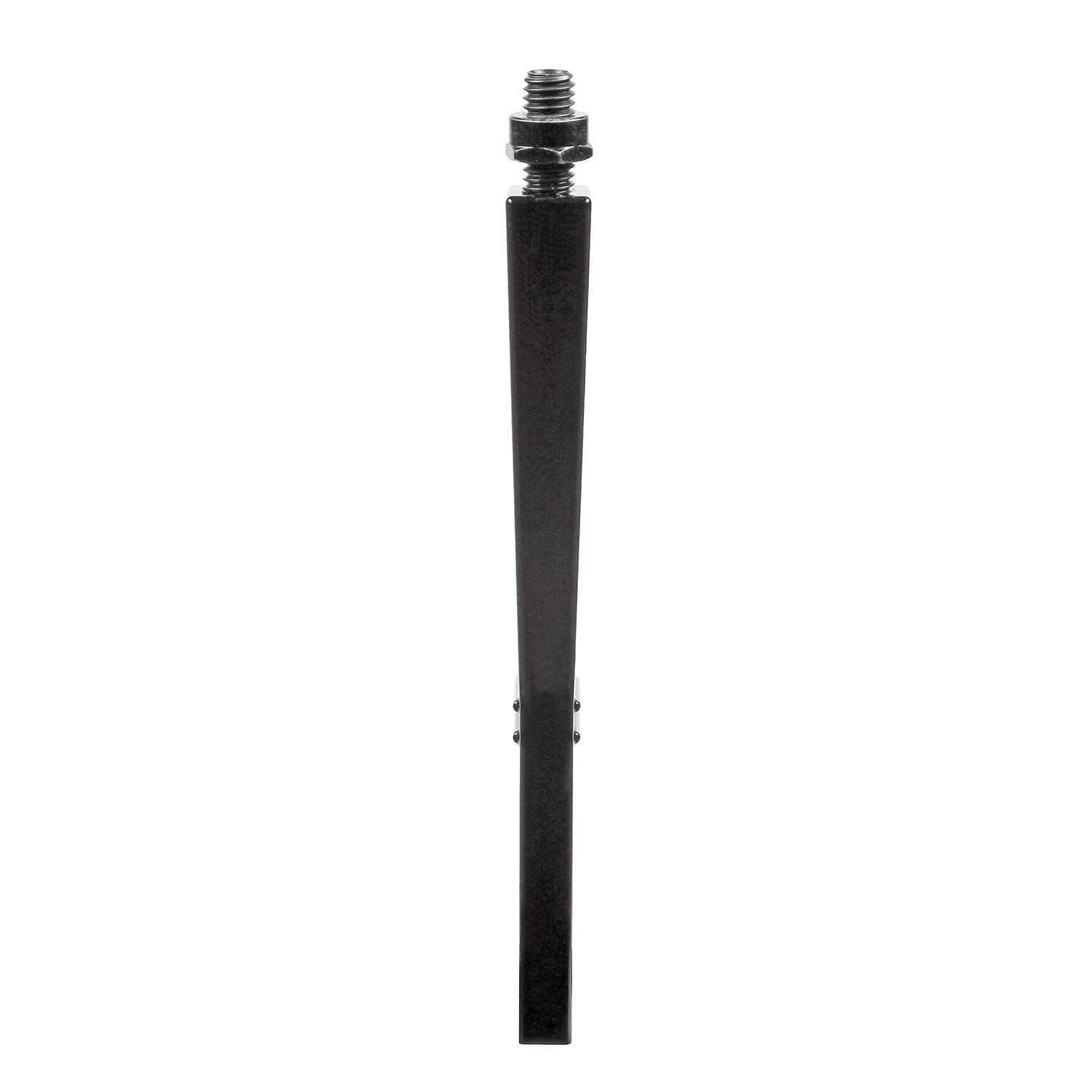Hurst Shifter Stick 6.00 Inch Straight Black Billet Aluminum Manual Transmission Shift Lever 6.00 Inch Straight Black Aluminum