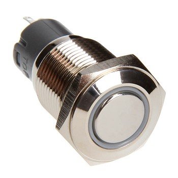 LED Momentary Switch Race Sport (RS-16MM-LEDW)