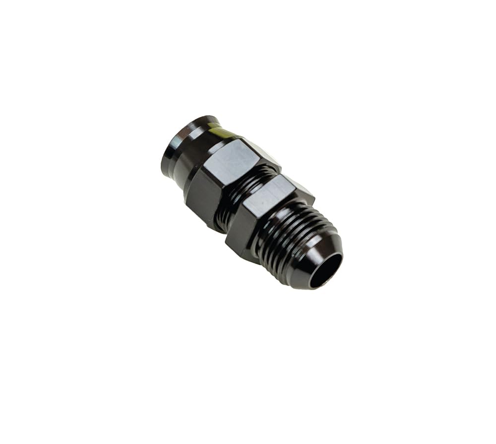 Black Moroso 65352 Compression Fitting Adapter, #10 Male to 5/8 "Tube