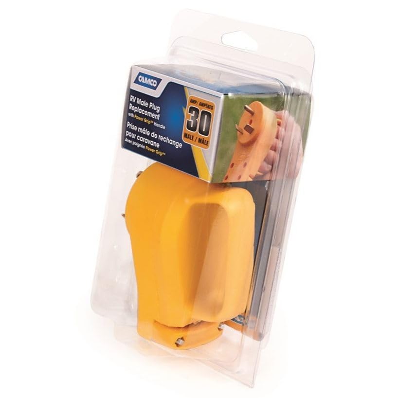 Camco Replacement Power Grip Male Plug 1 pk