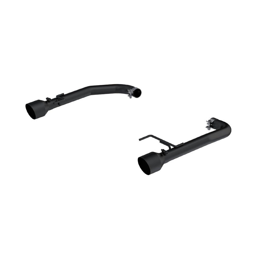 15-23 Ford Mustang MBRP 2.3L EcoBoost Black 2.5in Axle Back Dual Split Rear Exit (Race Version)