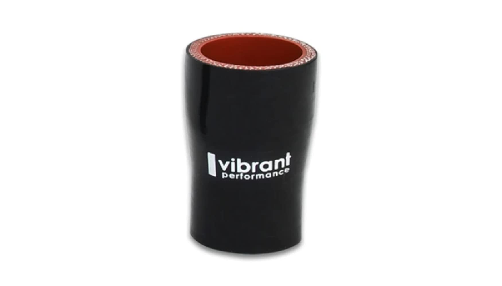 Power Vibrant 2928 Hose Coupler, Silicone, 4ply Aramid Reinforced, Straight, Reducer, Transition, 4.00 in. Inlet I.D, 2.50 in. Outlet I.D, 3.00 in. Overall Length, Black, each