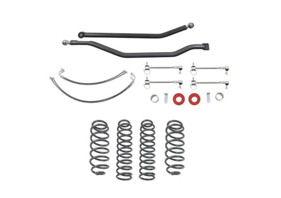 4" Belltech Trail Performance Suspension Lift Kit, Fits 07-17 Wrangler Rubicon Unlimited JK 4dr