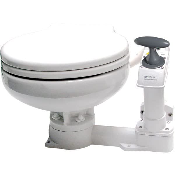 Toilet Aquat Manl Super Compct Johnson Pump 804762501 Made by