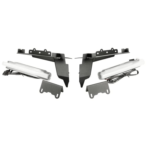 Rugged Ridge Chop Brackets for Wrangler/Gladiator Jeep | Daytime Running Lights, Front | 11640.96 | Fits 2018-2025 Jeep Wrangler JL; 2020-2025 Jeep Gladiator JT