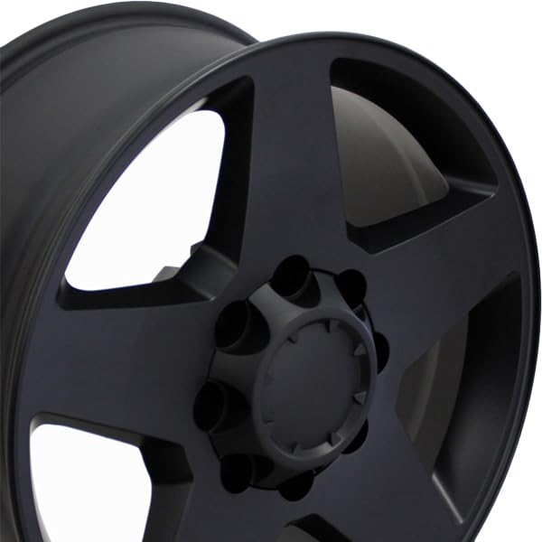 Satin Black Wheel OE Wheels LLC CV91B-20085-8180-44B1 Painted (20 x 8.5 inches /8 x 180 mm, 44 mm Offset)