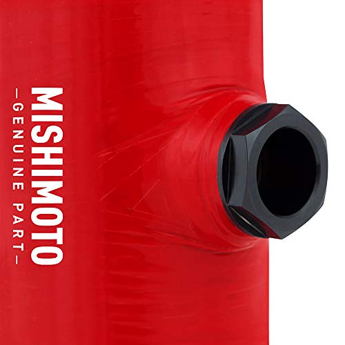 Mishimoto 3.0" Silicone Coupler, w/ 1/8" NPT Bung, Red