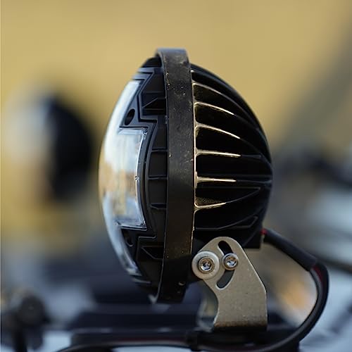 TM5 NACHO Combo White LED Multifunction Off Road Lights. 3 Functions 1 Light. Area, Low Beam Spot Flood, and High Beam Spot Flood Output (Set of 2)