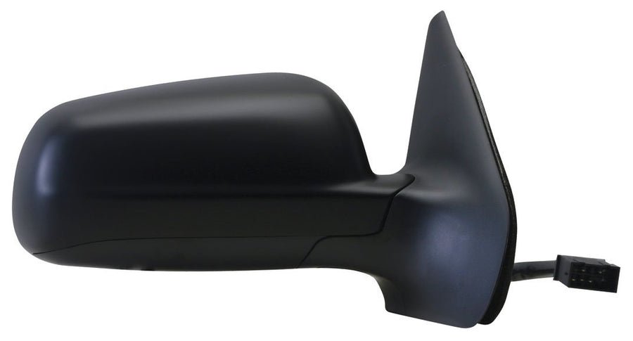 Fit System Mirror Passenger Side for VW Golf/GTI/Jetta, Black, Foldaway, Blue Lens, Heated Power