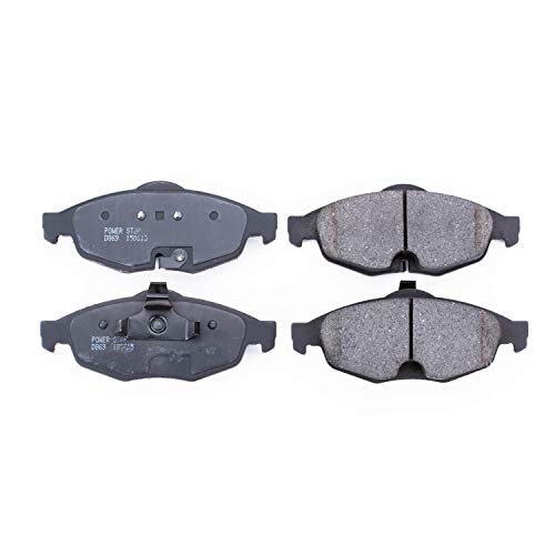 Power Stop Z16 16-869 Evolution Front Ceramic Brake Pads For Chrysler Sebring 2001-2006 | Dodge Stratus 2001-2006 [Vehicle Specific]