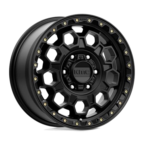 KMC 17X8 TREK 6X5.55.88 35mm SATIN BLACK - KM54578062735