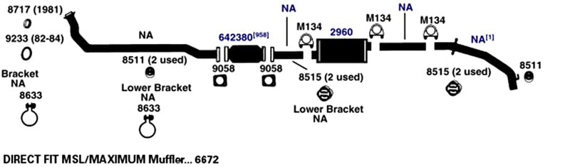 U Clamp AP Exhaust - 8633