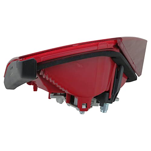 Left TYC Tail Light Assembly Compatible with 2012-2015 Volkswagen Passat
