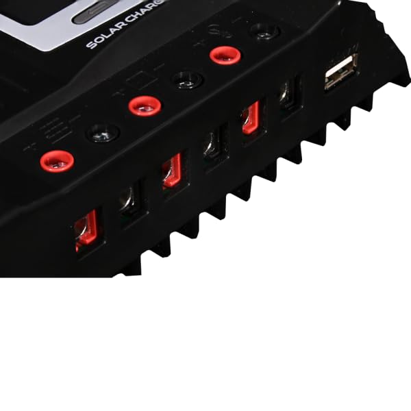 30 Amp AIMS Power Solar Charge Controller 12/24 Volt – Charges Lithium | Lead | Gel | AGM