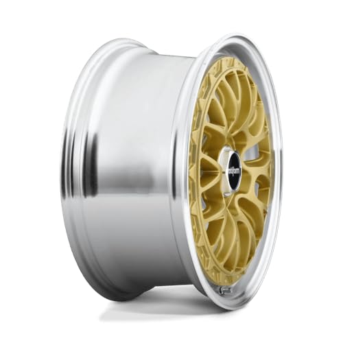 R156 Rotiform 18X8.5 5X112 MT-GOLD-MACH 45MM - R1561885F8+45
