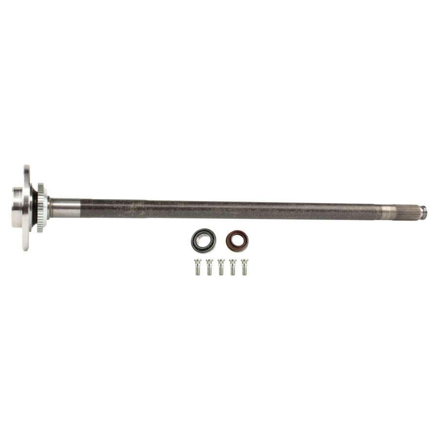 Axle Shaft Assembly EXCel For Dana 44; 30.25" Overall Length; 5 X 4.5 Lug Pattern; 30 Spline; Includes Bearing, Seal And Studs