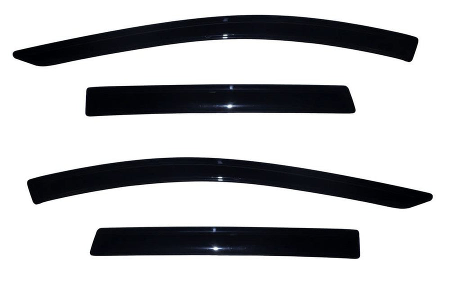 Auto Ventshade Outside Mount Rain Guards [AVS] for 2013 - 2019 Ford Escape | Window Vent Visors, 4 pcs. - Smoke | 94383