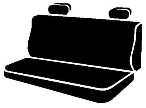 Custom Fit FIA OE32-28 GRAY Rear Seat Cover Bench Seat - Tweed, (Gray)