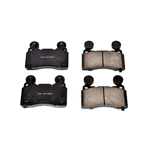 Power Stop Z16 Evolution 16-1474 Front Ceramic Brake Pads For Cadillac CT6 2016-2018 | Chevrolet Camaro 2010-2015 [Vehicle Specific]