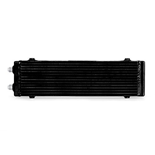 Mishimoto Dual Pass Universal Bar & Plate Oil Cooler Heat Exchanger, Large, Black