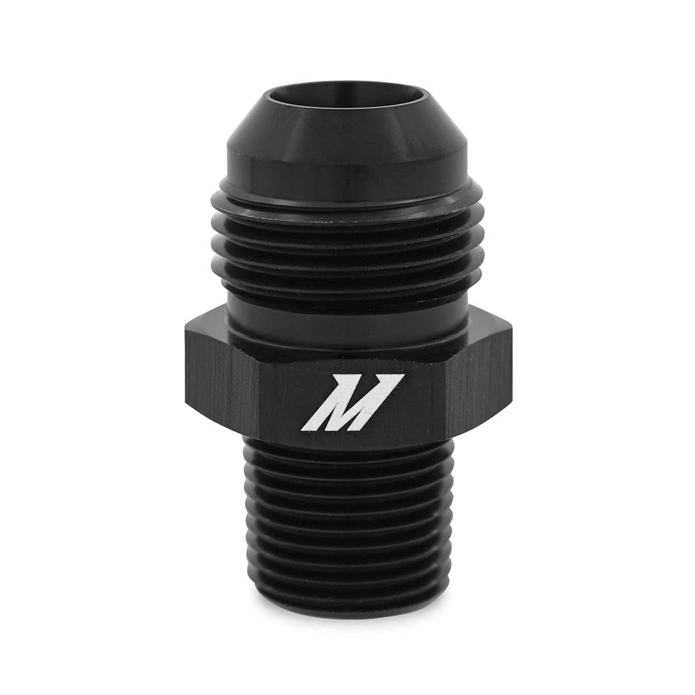 Mishimoto Aluminum Adapter, 4AN Male to MMFT-ADA-0414-4AN 1/4" NPT Male