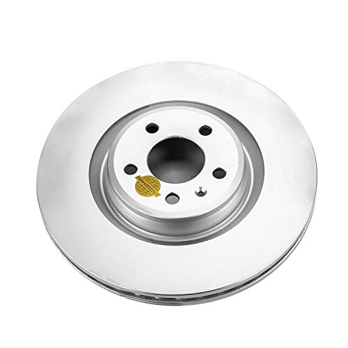 Power Stop EBR1210EVC Genuine Geomet Coated Front Brake Rotor For Audi A6, Audi A6 Quattro, Audi A7 Quattro, Audi Q5, Audi S4, Audi S5 [Model Specific]
