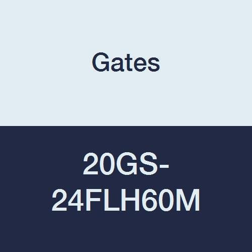 GlobalSpiral Couplings Gates 20GS-24FLH60M, Code 62 O-Ring Flange Heavy, Zinc Plated Carbon Steel, 7.64", 60° Bent Tube, 1 1/4" ID