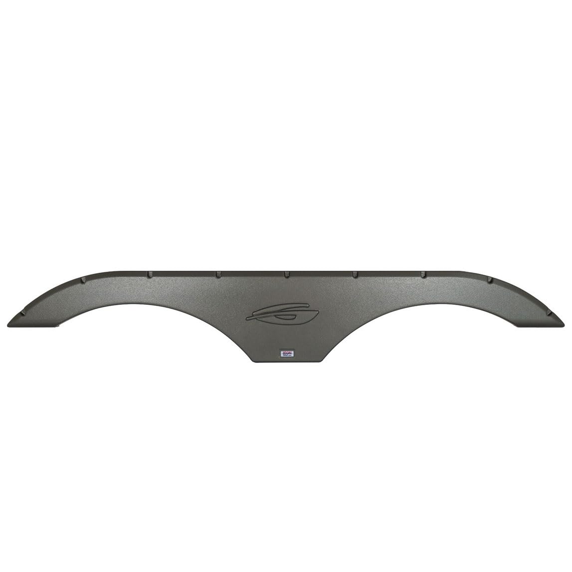 Tandem Axle Fender Skirt ICON 15467 FS5467 for Gulf Stream - Metallic Gray