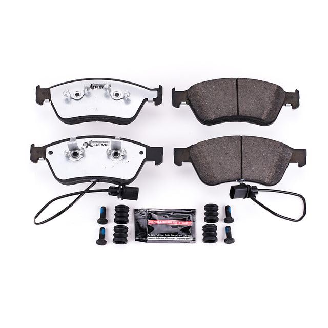 Power Stop Z26 Front Carbon-Fiber Ceramic Brake Pads For Audi A8 Quattro 2004-2010, Audi S6 2007-2011, Volkswagen Phaeton 2004-2006, Audi S8 2007-2009 [Model Specific]