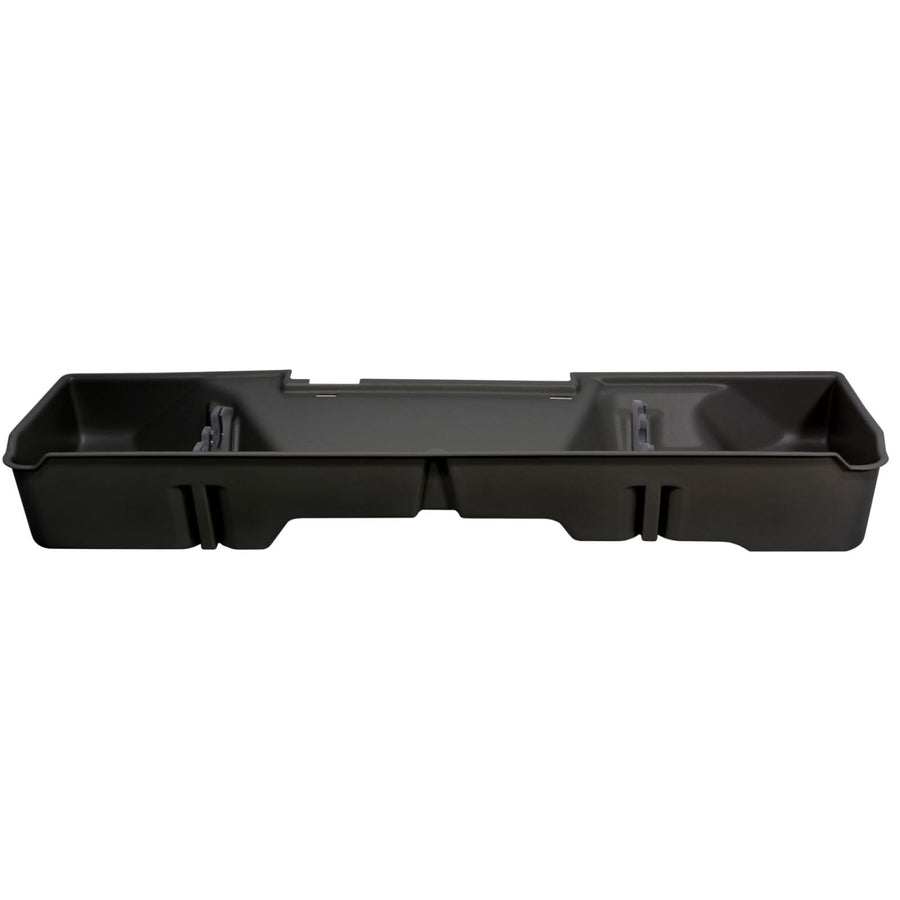 Under Seat Storage DuHa 10001 fits 1999-2007 Chevy Silverado/GMC Sierra 1500 2500 3500 Extended Cab Classic |Dark Grey Heavy-Duty Back Seat Organizer | Includes Dividers