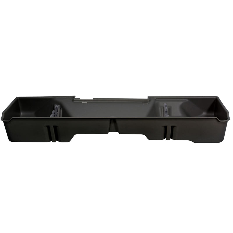 Under Seat Storage DuHa 10001 fits 1999-2007 Chevy Silverado/GMC Sierra 1500 2500 3500 Extended Cab Classic |Dark Grey Heavy-Duty Back Seat Organizer | Includes Dividers