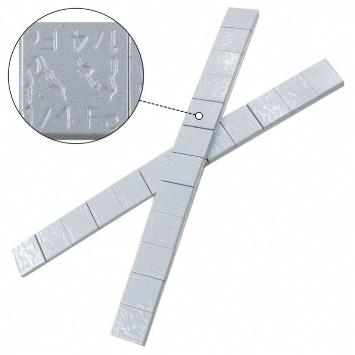 Gorilla 10005FG Automotive 1/4 Oz L.P. 52-3 Oz Strips - Silver