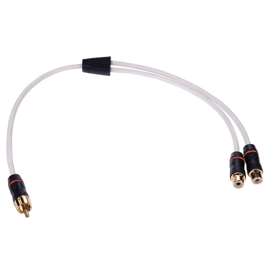 Fusion RCA Cable Splitter Performance - 1 Male to 2 Female - .9'