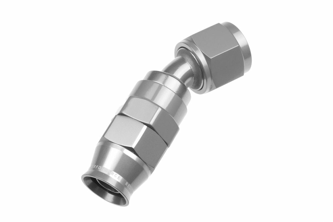 Performance Redhorse 1230-04-5 PTFE reusable Hose End (Clear), 1 Pack